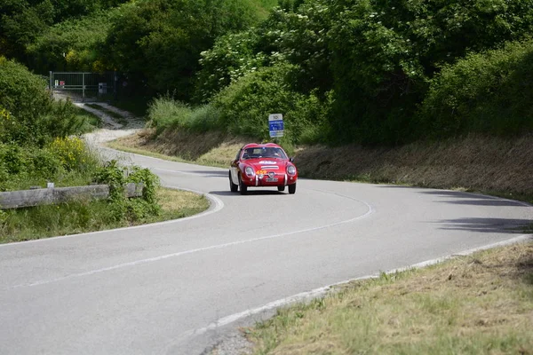 Pesaro Colle San Bartolo Itálie Květen 2018 Abarth Fiat 750 — Stock fotografie