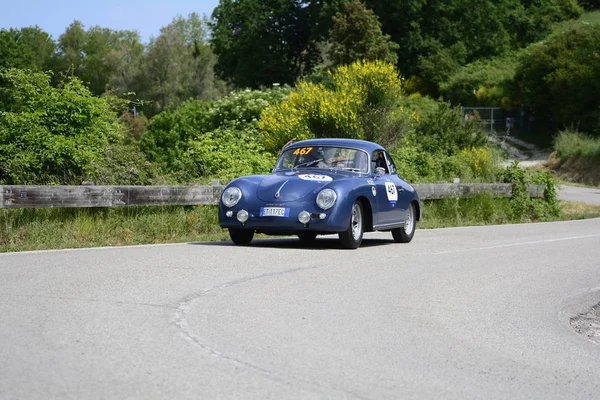 Pesaro Colle San Bartolo Italy May 2018 Porsche 356 16001957 — Stock Photo, Image