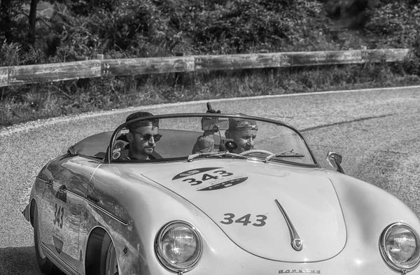 Pesaro Colle San Bartolo Italia Maggio 2018 Porsche 356 1500 — Foto Stock