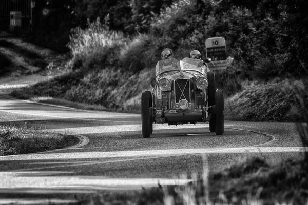 Pesaro Colle San Bartolo Italy 2018 Alfa Romeo Giulietta Sebring1956 — стоковое фото