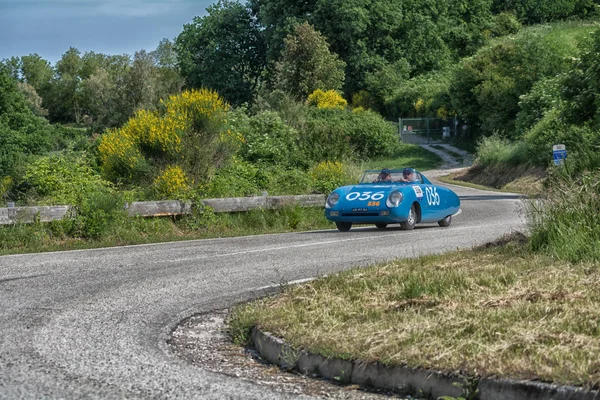 Pesaro Colle San Bartolo Itálie Květen 2018 Autobleu 7501954 Staré — Stock fotografie