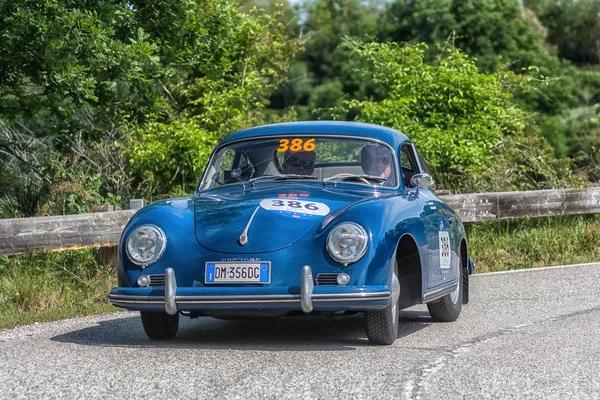 Pesaro Colle San Bartolo Italy 2018 Porsche 356 12901955 Старый — стоковое фото