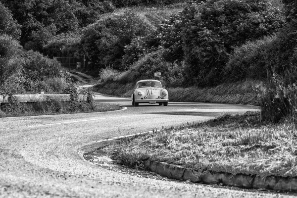 Pesaro Colle San Bartolo Italië Mei 2018 Porsche 356 1500 — Stockfoto