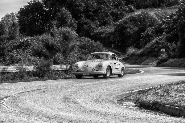Πέζαρο Colle San Bartolo Ιταλία Μάιος 2018 Porsche 356 1500 — Φωτογραφία Αρχείου