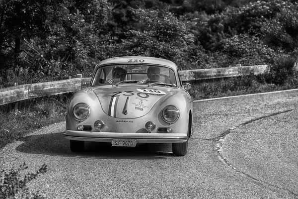 Πέζαρο Colle San Bartolo Ιταλία Μάιος 2018 Porsche 356 1500 — Φωτογραφία Αρχείου