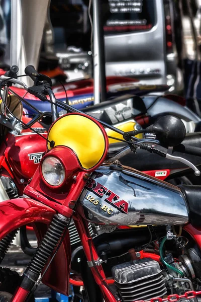 Fano Lido Italy June 2018 Old Motocross Exposure Sapori Motori — Stock Photo, Image