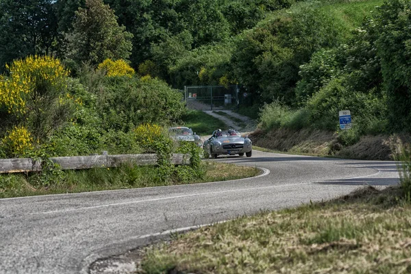 Pesaro Colle San Bartolo Włochy Może 2018 Mercedes 190 Sl1956 — Zdjęcie stockowe