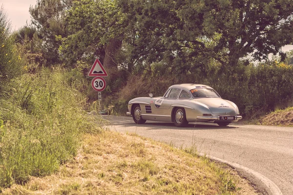 Pesaro Colle San Bartolo Itálie Květen 2018 Mercedes 300 Kupé — Stock fotografie