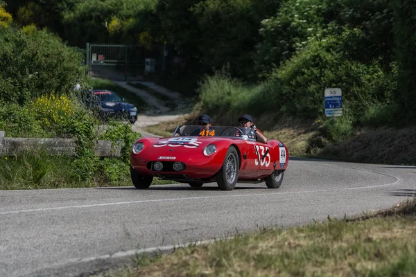 イタリア ペーザロ バルトロが 2018 ウエスカ Mt4 1450 2Ad1955 古いレースカー ラリー — ストック写真