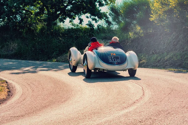 Pesaro Colle San Bartolo Italia Mayo 2018 Alfa Romeo 1750 — Foto de Stock