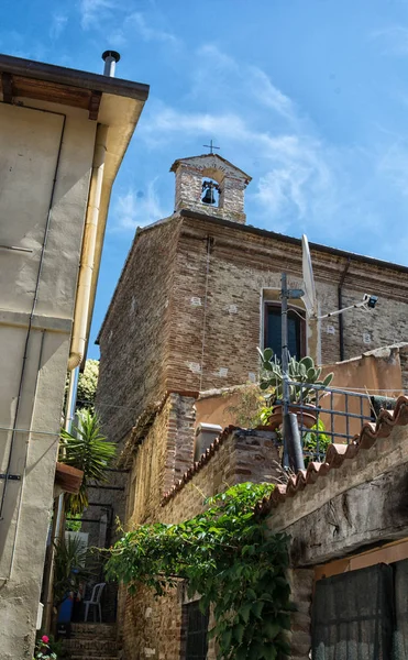 Castillo Gradara Una Fortaleza Medieval Situada Ciudad Gradara Marche Italia — Foto de Stock