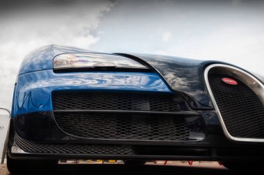 Porto Cervo, İtalya - Ağustos 19: 2018 Bugatti Veyron