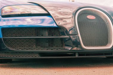 Porto Cervo, İtalya - Ağustos 19: 2018 Bugatti Veyron