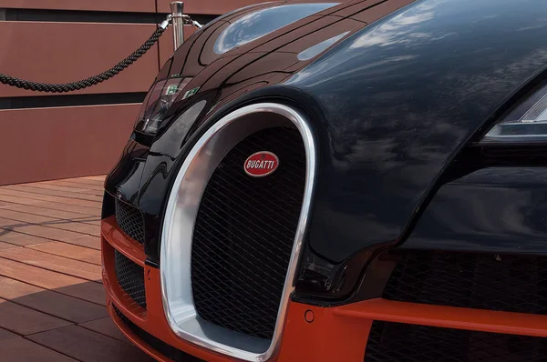 Porto Cervo Italy August 2018 Bugatti Veyron Stock Image