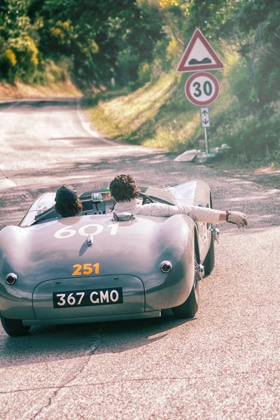 Pesaro Colle San Bartolo Itálie Květen 2018 Jaguar Type 1952 — Stock fotografie