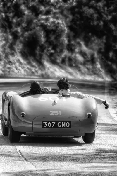 Pesaro Colle San Bartolo Italië Mei 2018 Jaguar Type 1952 — Stockfoto