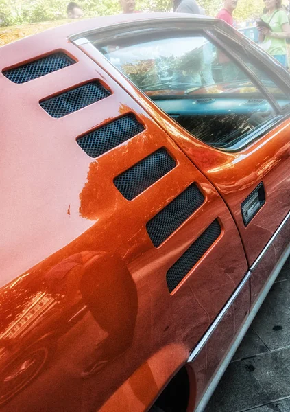 Ancona Italy Set 2018 Alfa Romeo Montreal 1976 Old Car — Stock Photo, Image