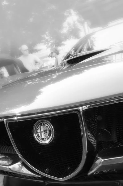 Ανκόνα Ιταλία Σύνολο 2018 Παλιό Αυτοκίνητο Alfa Romeo Μόντρεαλ 1976 — Φωτογραφία Αρχείου