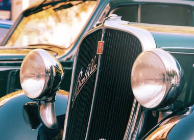 Ancona, İtalya - 23-2018 ayarla: Fiat Balilla eski araba