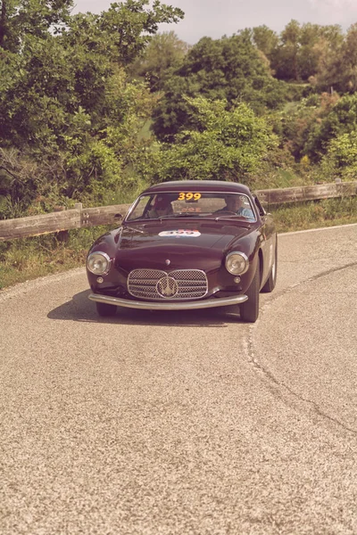 Pesaro Coole San Bartolo Olaszország Május 2018 Maserati 2000 Zagato — Stock Fotó