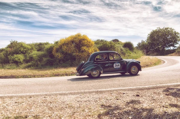 Pesaro Colle San Bartolo Italy May 2018 Panhard Dyna X86 — Stock Photo, Image