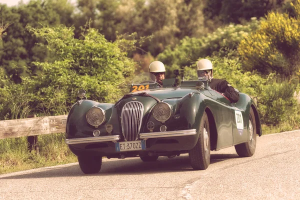 Pesaro Colle San Bartolo Italia Mayo 2018 Jaguar 120 Lightweight — Foto de Stock