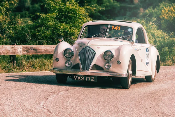 Pesaro 이탈리아 2018 2400 엘리엇 1947 Mille Miglia 2018 유명한 — 스톡 사진