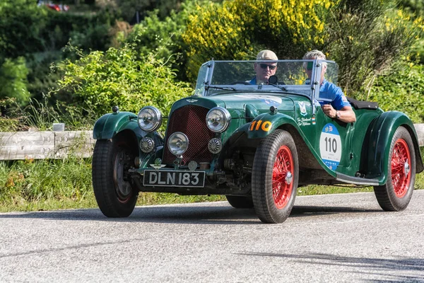 Pesaro Colle San Bartolo Italië Mei 2018 Aston Martin Liter — Stockfoto