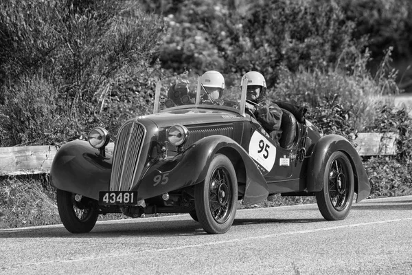 Pesaro Colle San Bartolo Italy 2018 Fiat 508 Balilla Sport — стоковое фото