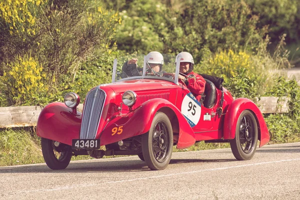 Pesaro Colle San Bartolo Italy 2018 Fiat 508 Balilla Sport — стоковое фото