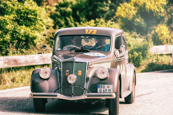 Pesaro Colle San Bartolo Italia Mayo 2018 Lancia Aprilia 1500 —  Fotos de Stock