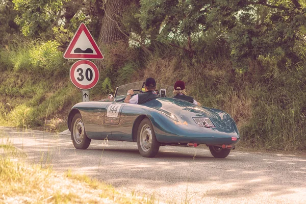 Pesaro Colle San Bartolo Itália Maio 2018 Stanguellini 1100 Hardtop — Fotografia de Stock