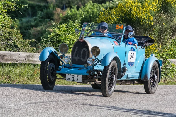 Pesaro Colle San Bartolo Italy May 2018 Bugatti Grand Sport — Stock Photo, Image