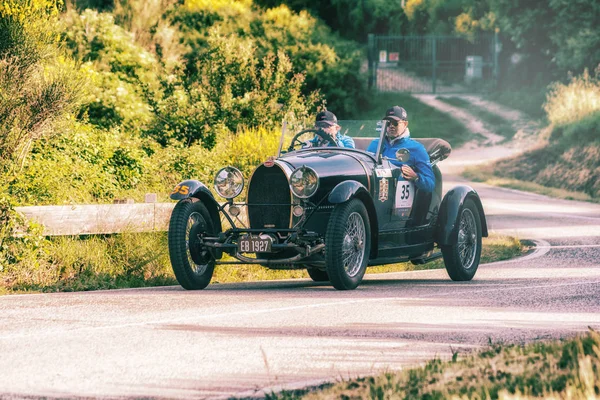 Pesaro Colle San Bartolo Włochy Może 2018 Bugatti 1927 Stary — Zdjęcie stockowe