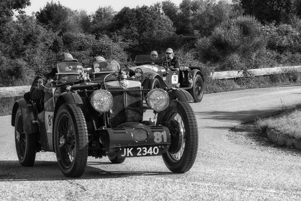 Pesaro Colle San Bartolo Włochy Maj 2018 Type Supercharged 1932 Zdjęcia Stockowe bez tantiem