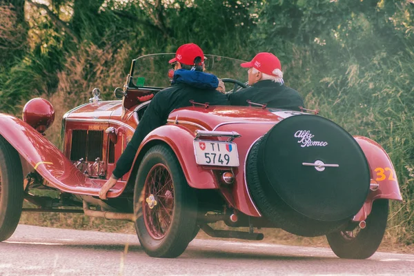 Pesaro Colle San Bartolo Italia Mayo 2018 Alfa Romeo 1750 — Foto de Stock