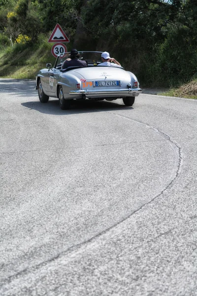 Pesaro Colle San Bartolo Italia Mayo 2018 Mercedes Benz 190 — Foto de Stock