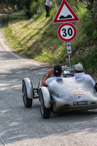 イタリア ペーザロ バルトロが 2018 ランチア パガネッリ アプリリア スポーツ ラリー Mille — ストック写真