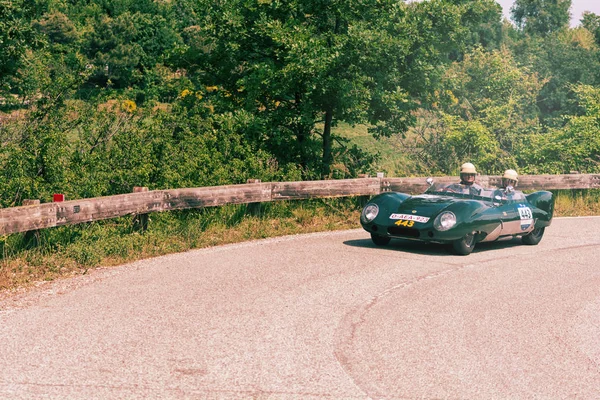 Pesaro Colle San Bartolo Olaszország Május 2018 Lotus Mans 1956 — Stock Fotó