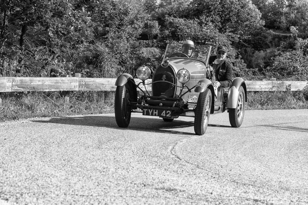 Pesaro Colle San Bartolo Olaszország Május 2018 Bugatti 1927 Ben — Stock Fotó