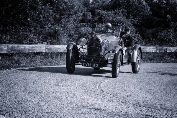 Pesaro Colle San Bartolo Itália Maio 2018 Bugatti 1927 Carro — Fotografia de Stock