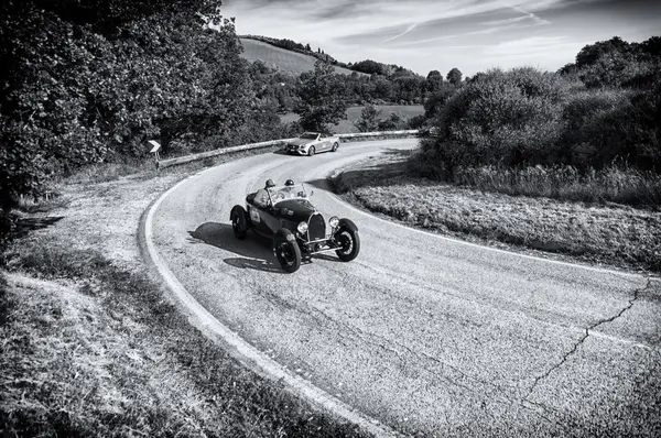 Pesaro Colle San Bartolo Itália Maio 2018 Bugatti 1929 Carro — Fotografia de Stock