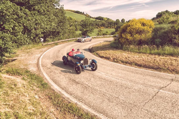 Pesaro Colle San Bartolo Olaszország Lehet 2018 Bugatti 1929 Egy — Stock Fotó