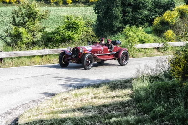 Pesaro Colle San Bartolo Italia Mayo 2018 Alfa Romeo 1750 — Foto de Stock