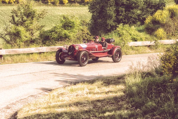 イタリア ペーザロ バルトロが 2018 アルファロメオ 1750 グラン スポーツ 1931 ラリー — ストック写真