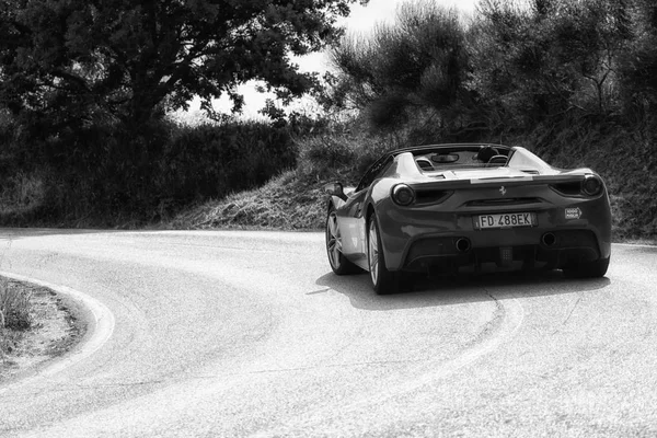 Pesaro Colle San Bartolo Talya Mayıs 2018 Ferrari 348 Italia — Stok fotoğraf