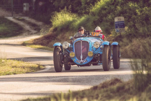 Pesaro Colle San Bartolo Itálie Května 2018 Delahaye 135 1937 — Stock fotografie