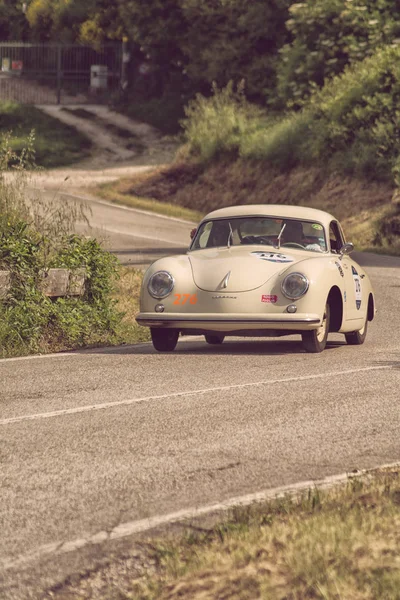 Pesaro Colle San Bartolo Italy May 2018 Porsche 356 1500 — Stock Photo, Image