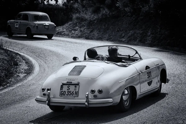 Пезаро Колле Сан Брат Італії Може 2018 Роки Porsche 356 — стокове фото