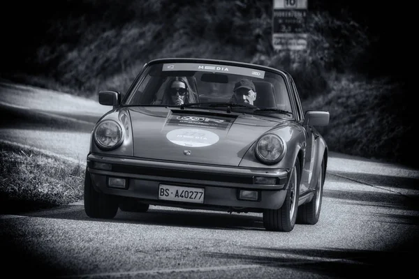 Pesaro Colle San Bartolo Olaszország Május 2018 Porsche 911 Carrera — Stock Fotó